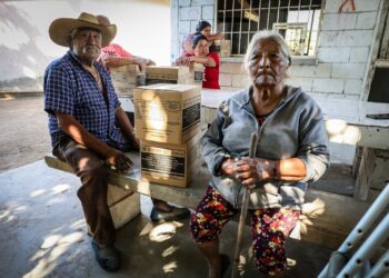 Entrega DIF Sinaloa despensas en Costa Rica y sus comunidades