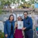 Juan de Dios Gámez entrega títulos de propiedad casa por casa en Las Coloradas