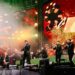 Más de 20 mil asistentes aplauden a la Banda El Recodo en Badiraguato durante la clausura de sus festejos