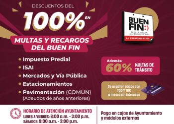 El Ayuntamiento de Culiacán extiende descuentos del Buen Fin hasta el 30 de noviembre