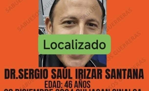 Liberan al doctor Sergio Saúl Irizar