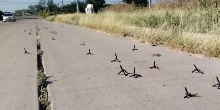 PVEM propone sancionar con cárcel a quienes fabriquen y arrojen ponchallantas en Sinaloa