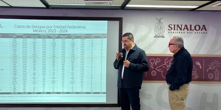 Sigue Sinaloa en el lugar 11 a nivel nacional en casos de dengue: SS