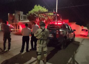Asesinan a un hombre en la cochera de una casa en Nueva Galicia