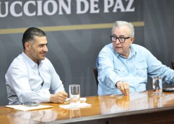 Se reúnen el Gabinete de Seguridad, con el Gobernador Rocha Moya y el Secretario Omar García Harfuch