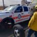 Camión de Bomberos resulta dañado por “ponchallantas” en Culiacán 