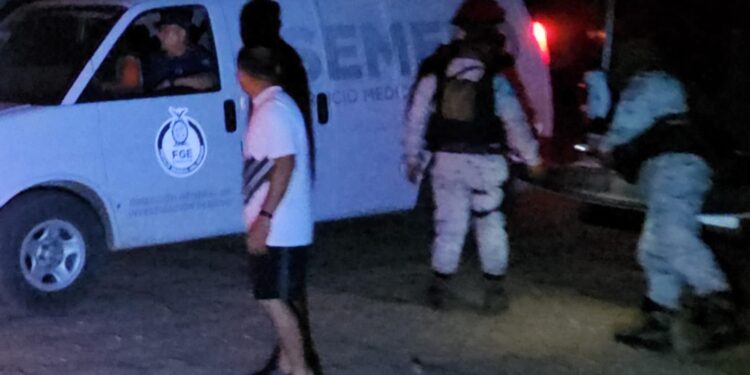 Matan a dos a balazos en Las Coloradas