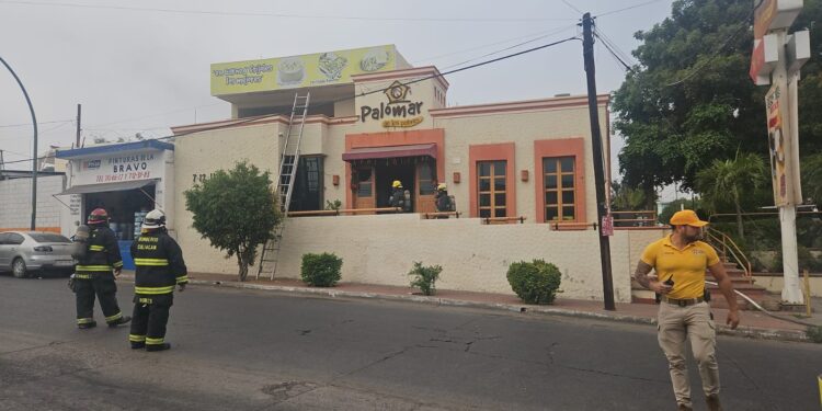 Se incendió El Palomar de Los Pobres en la colonia Morelos