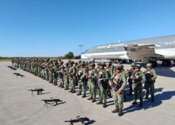Llegan otros 200 elementos de Fuerzas Especiales a combatir a los grupos de la delincuencia organizada