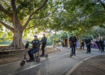 Ponen en marcha en Culiacán el programa de vigilancia “Red Púrpura” en Parque Las Riberas