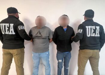 UEA detiene en Culiacán a dos presuntos secuestradores