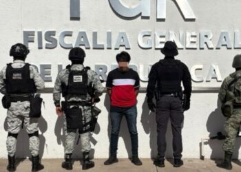 En distintos hechos, fuerzas federales y estatales detienen a un civil y aseguran 9 armas de fuego, 3 vehículos y droga