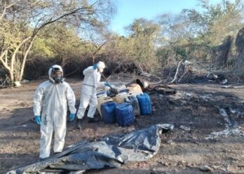 Localizan y aseguran precursores químicos para elaborar drogas sintéticas en Cosalá
