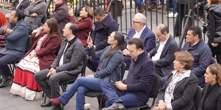 Rocha Moya Presente en el informe de la Presidenta Claudia Sheinbaum #100diasPresidenta