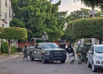 Realizan despliegue fuerzas federales en Las Quintas tras reporte de enfrentamientos