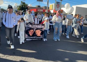 ¡Con los niños no! Culichis marchan para exigir justicia por el crimen de los niños Gael y Alexander