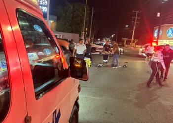 Atropellan a adulto mayor en bicicleta en la colonia Pemex