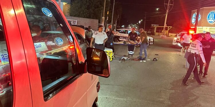 Atropellan a adulto mayor en bicicleta en la colonia Pemex
