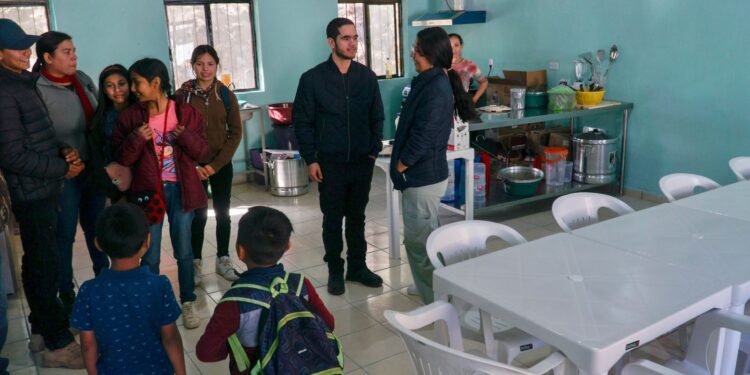 ¡Hasta la Sierra! Se instalará comedor juvenil en el Reparo de la Sidra, Choix