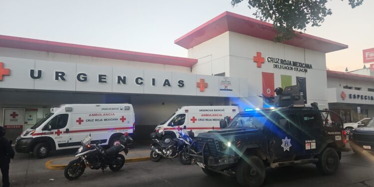 Despojan sujetos armados ambulancia de Cruz Roja