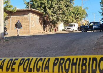 Hallan asesinado a un hombre desconocido al sur en la colonia Real de Minas