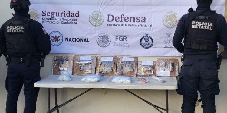 Tras revisión en el Penal de Aguaruto, Grupo Interinstitucional asegura armas y objetos ilícitos
