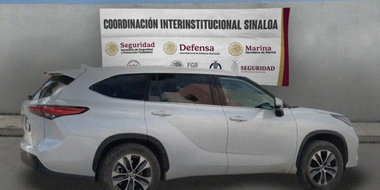Autoridades aseguran vehículos blindados, armamento, droga y detienen a dos civiles en trabajos conjuntos: SSP Sinaloa