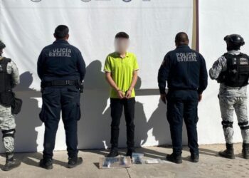 Grupo Interinstitucional detiene a un joven en posesión de un arma de fuego
