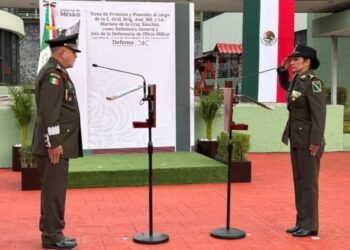 General Mariana de la Cruz Sánchez, primera mujer en dirigir la Defensoría de Oficio Militar de la Sedena