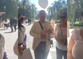 Mamá de Gael y Alexander pidió parar la violencia a los manifestantes en Palacio de Gobierno