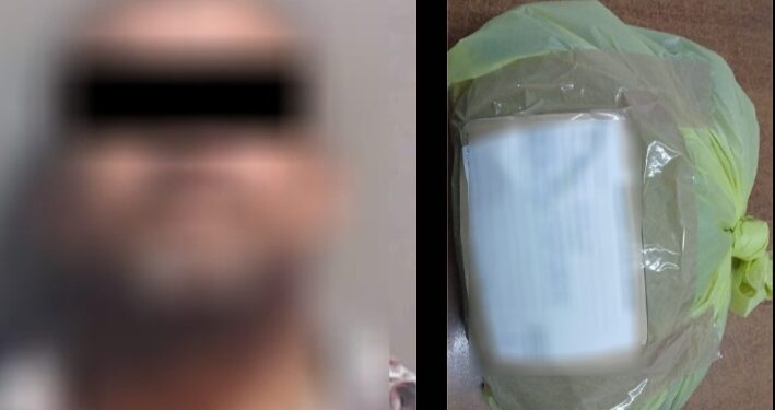 Por el presunto delito de robo a local comercial, un hombre es detenido por Policías de la SSPyTM