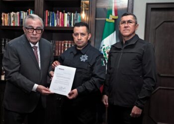 Asume Jesús Felipe Juárez Patiño, como Subsecretario de Estudios, Proyectos y Desarrollo de la Secretaria de Seguridad Pública Estatal