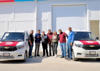 Entregan vehículos, uniformes y almacén a la JUMAPAB; se dará un mejor servicio a los badiraguatenses