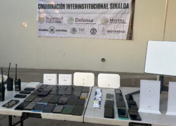 Pesas grameras, sistemas satelitales de internet y módems, entren los objetos hallados en el Penal de Aguaruto
