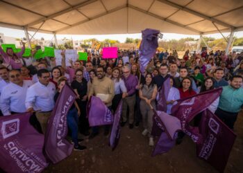”Se va a garantizar el abasto de agua”, Rocha Moya al dar el banderazo a la construcción de planta potabilizadora en el sector surponiente de la capital