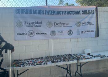 Aseguran 2 machetes, 41 cuchillos, 55 puntas, 42 USB, 3 módems y hasta ponchallantas en el Penal de El Castillo, Mazatlán