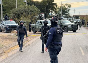 Se registra enfrentamiento entre grupos de la delincuencia organizada con autoridades federales y estatales