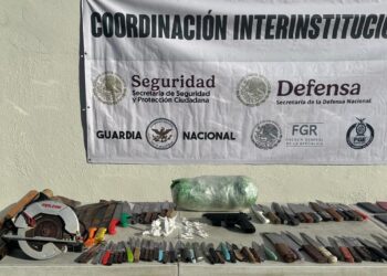 Catean de nuevo Penal de Culiacán y localizan una Pistola Beretta, 71 cuchillos, 48 celulares, 22 dosis de cocaín, entre otros objetos ilícitos