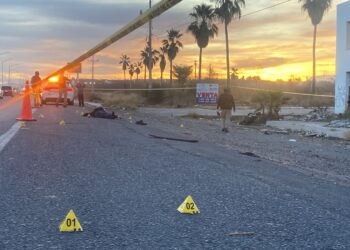 Ejecutan a motociclista sobre “La Costerita”