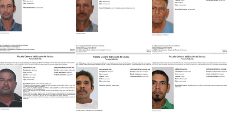 Publican a Personas Fallecidas No Reclamadas Identificadas en Semefo de Sinaloa