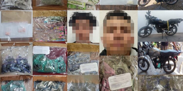 Fiscalía de Sinaloa detiene en febrero a 13 Personas por Narcomenudeo en Sinaloa