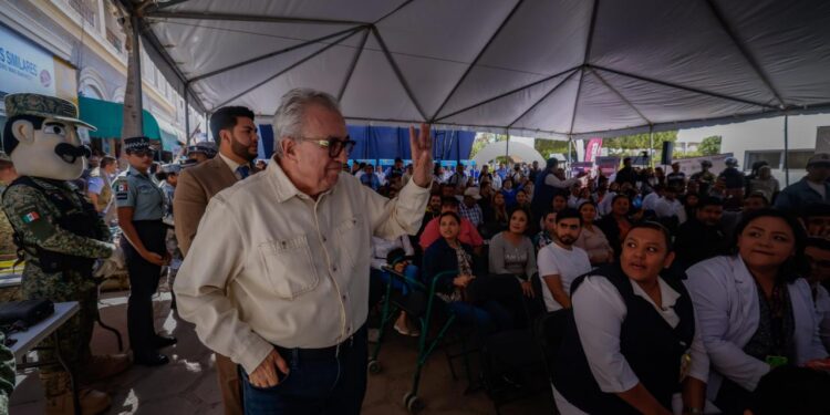 “Jornadas por la Paz, son acciones de Gobierno y ciudadanos, para juntos recuperar la grandeza de Sinaloa”: Rocha Moya