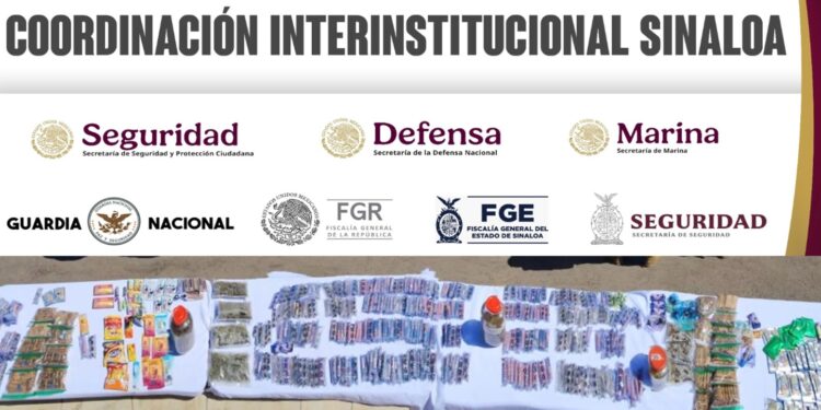 Aseguran diversas dosis de presuntas drogas y un vehículo en distintas acciones en Mazatlán