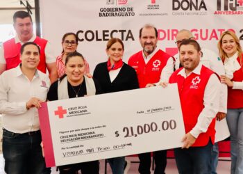 Badiraguato arranca la colecta 2025 de la Cruz Roja Mexicana