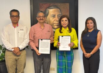 Firman convenio de colaboración SEPyC- INE para proceso de Elección del Poder Judicial 2025