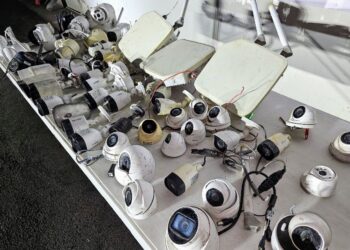 Grupo Interinstitucional a retirado un total de mil 208 cámaras de videovigilancia ilegales