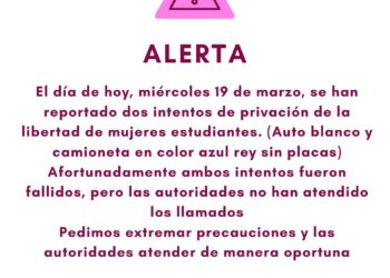 Intentan “levantar” a dos jovencitas este miércoles en Culiacán, reporta colectivo No te Metas con Nuestras Hijas