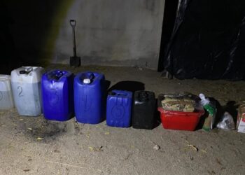 Durante un cateo, Grupo Interinstitucional asegura precursores químicos para la elaboración de drogas