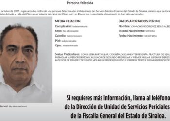 Fiscalía de Sinaloa entrega cuerpo del periodista sonorense Jesús Alberto Camacho Rodríguez a su familia