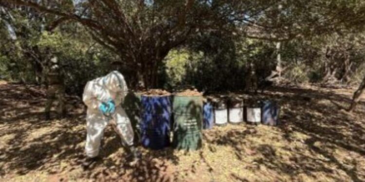 Grupo Interinstitucional asegura 14 laboratorios en Culiacán y Cosalá